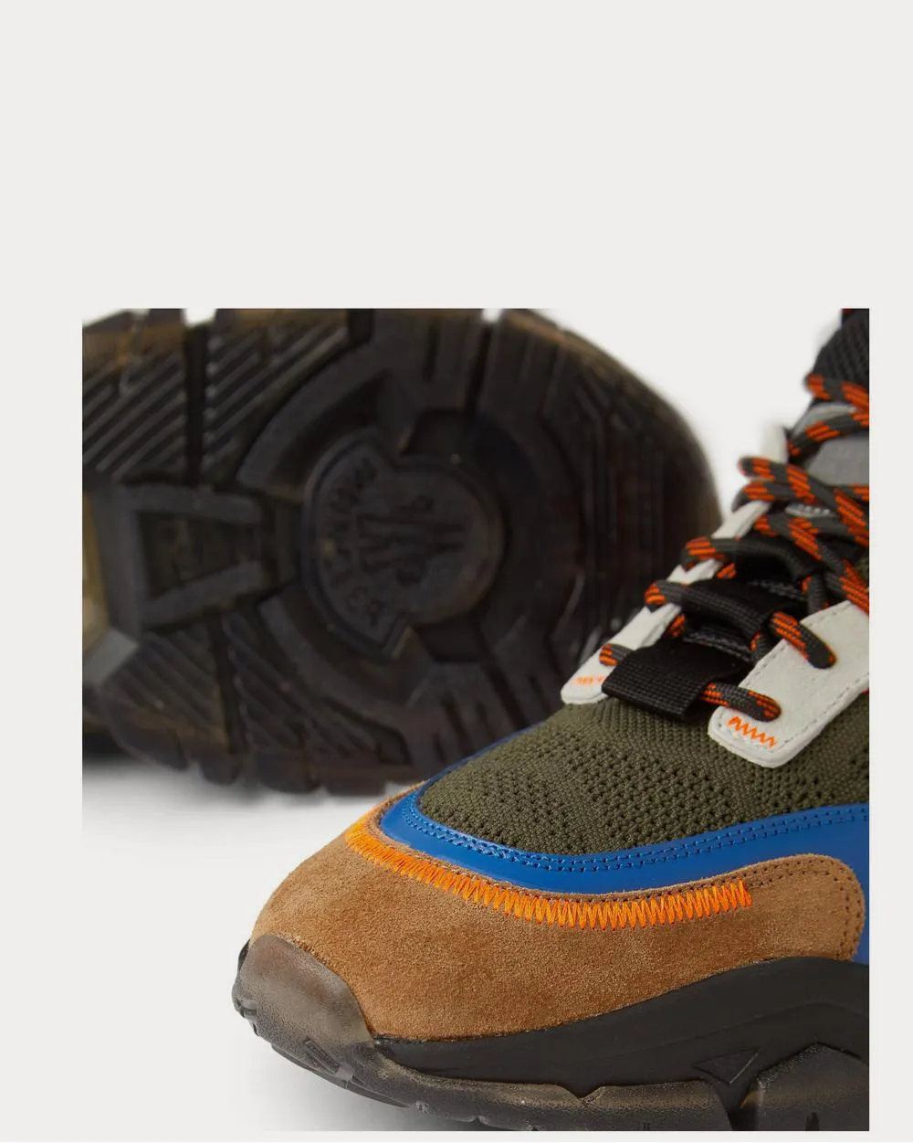 Leave No Trace Suede and Leather-Trimmed Mesh High-Top  Green high top sneakers