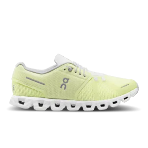 On Cloud Men's Cloud 5 Running Shoes- Hay/Frost