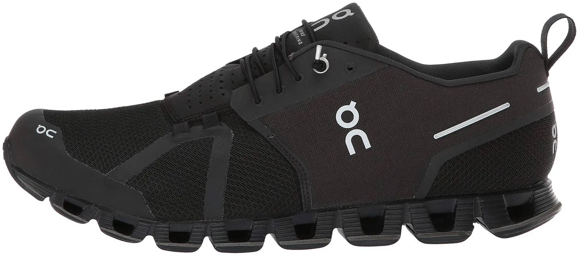 On Cloud Women's Cloud 5 Waterproof Running Shoes- All Black